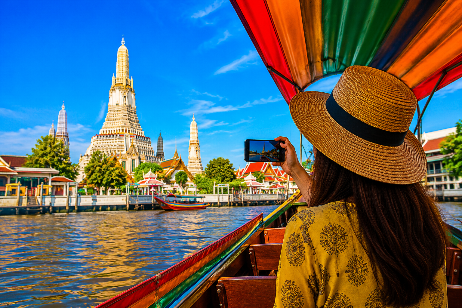 Private tour Bangkok: Private Golden Buddha, Temples & Canal Communities include private transfer