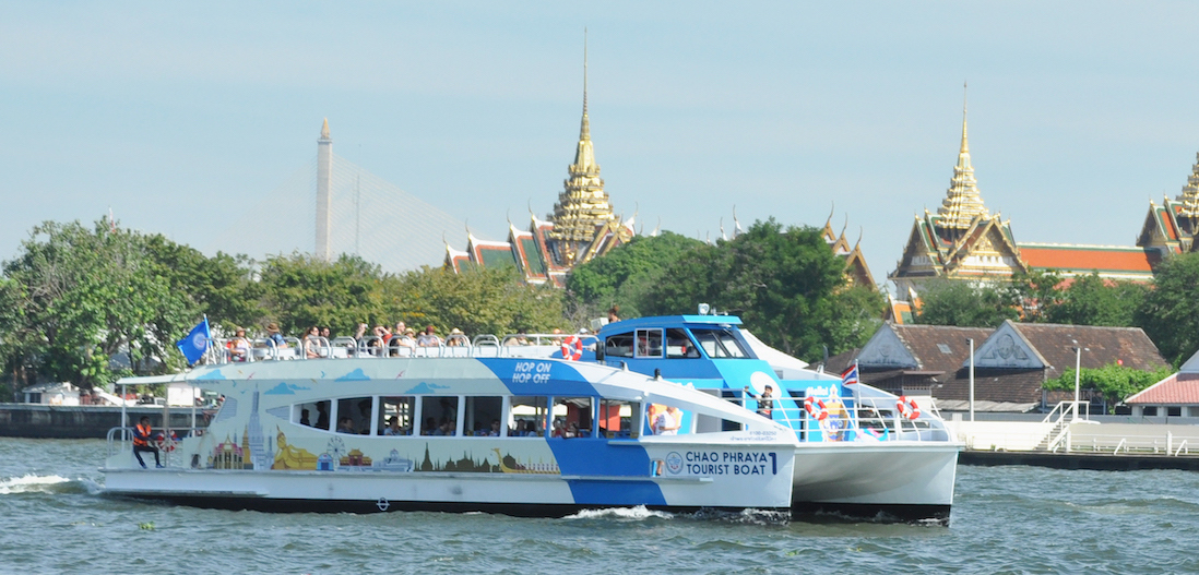 Chao Phraya Tourist Boat Bangkok Hop-On-Hop-Off Sightseeing Boat