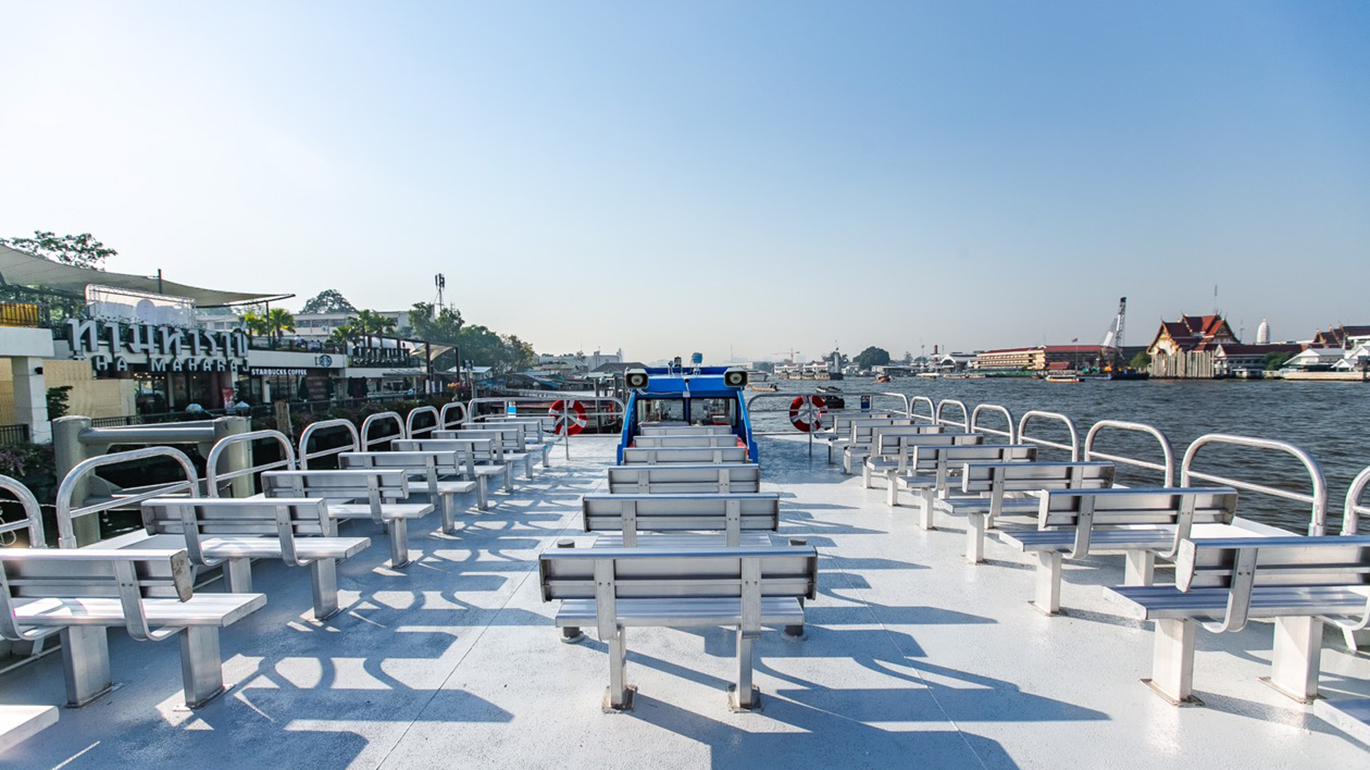 Chao Phraya Tourist Boat Bangkok Hop-On-Hop-Off Sightseeing Boat
