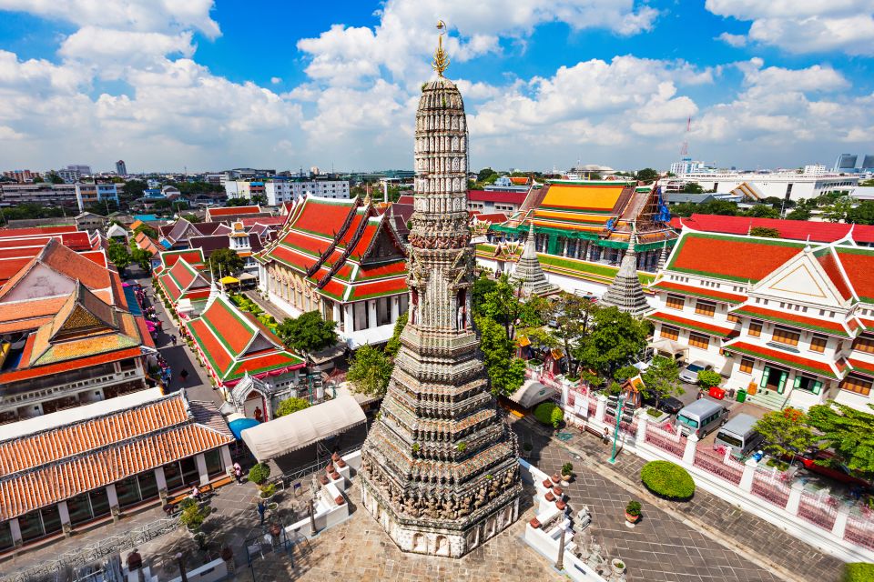 Bangkok: City Highlights Temple - Flexi Walking Temple Tour Grand Palace , Wat Pho , Wat Arun with English Guide