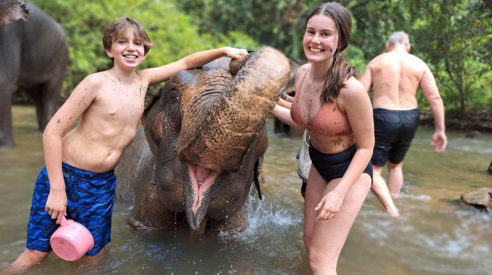 Hug Elephant Sanctuary Chiangmai