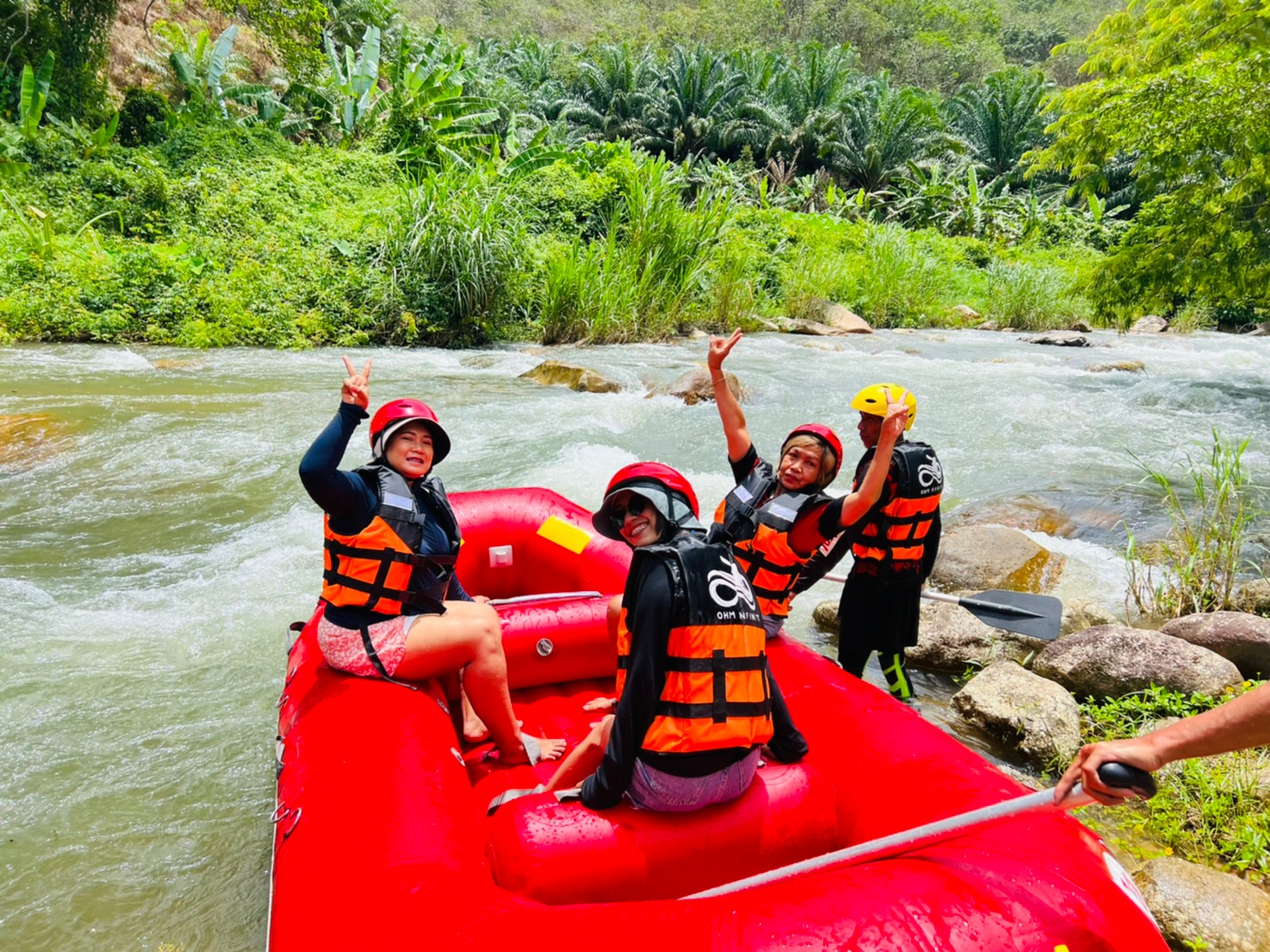 Join Tour White Water Rafting, Jungle Walk, ATV Adventure and Elephant Trekking from Krabi
