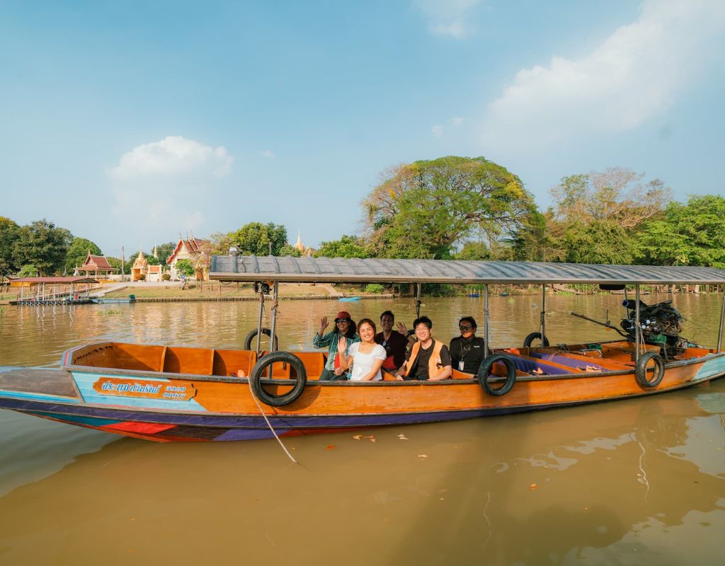 From Bangkok: Ayutthaya, Bang Pa-In Palace & River Cruise (included roundtrip transfer in city centre)