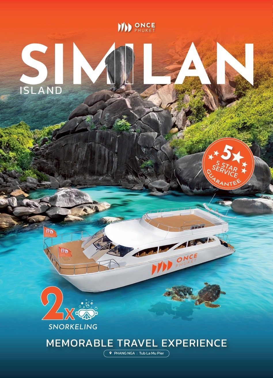 Similan Island Join Tour by Once Yachting Phuket