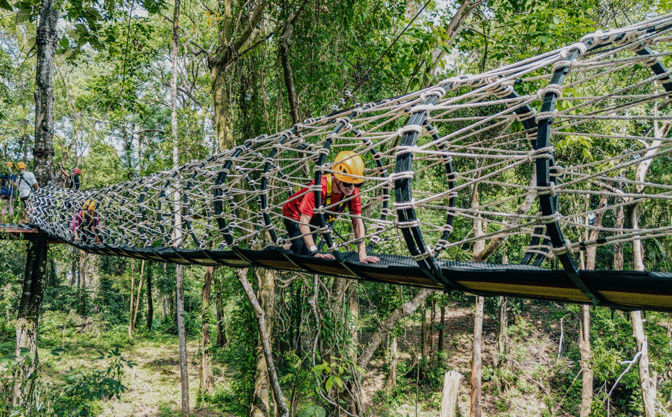 Skyrock Jungle Adventure at Khaolak