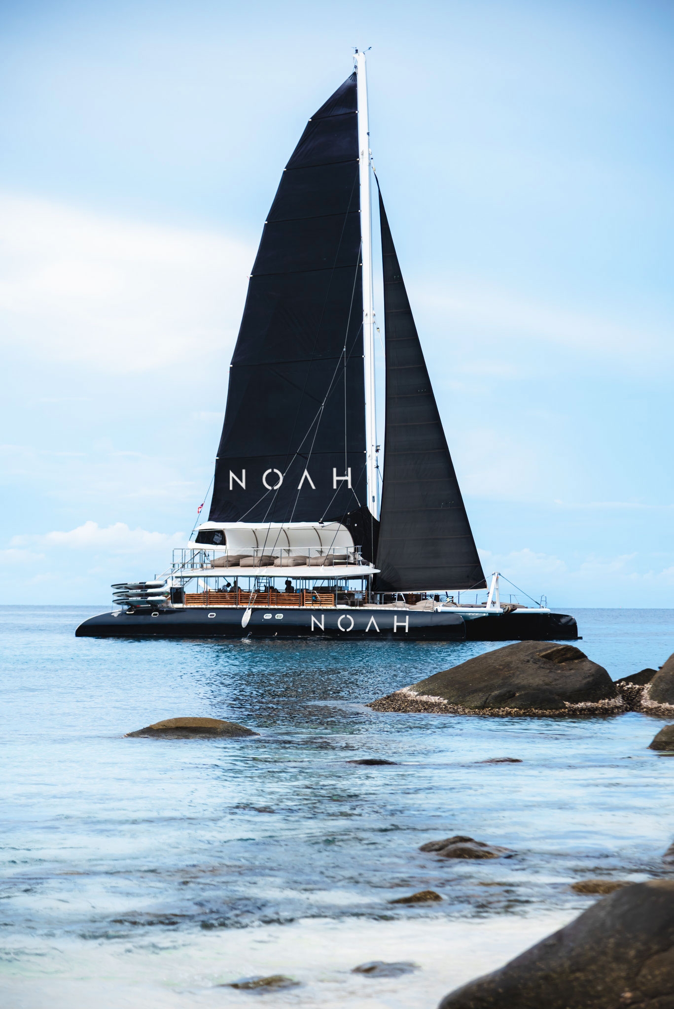 Join Tour Noah Catamaran : Banana Beach, Coral Island & Racha Yai Island include Transfer
