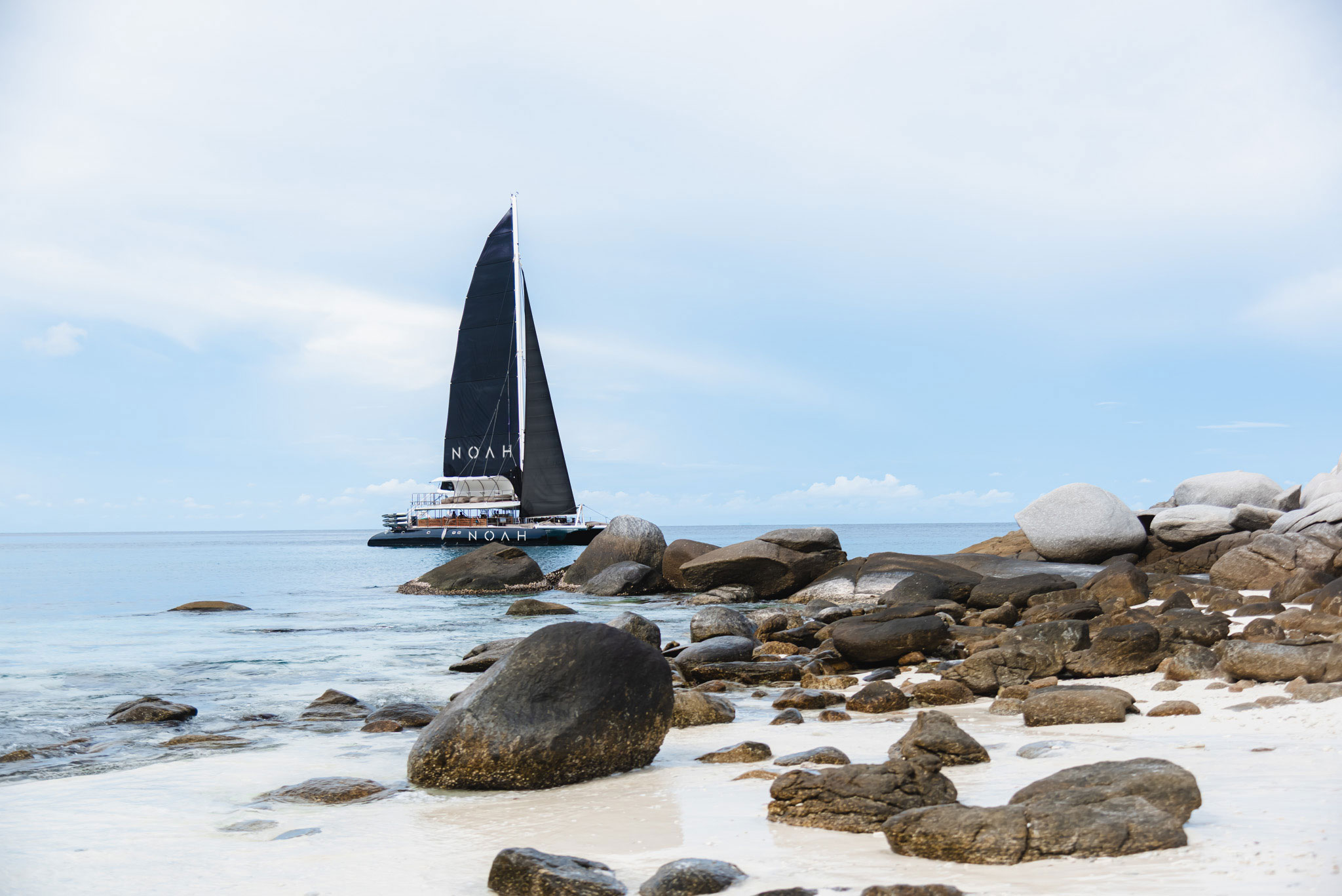Join Tour Noah Catamaran : Banana Beach, Coral Island & Racha Yai Island include Transfer
