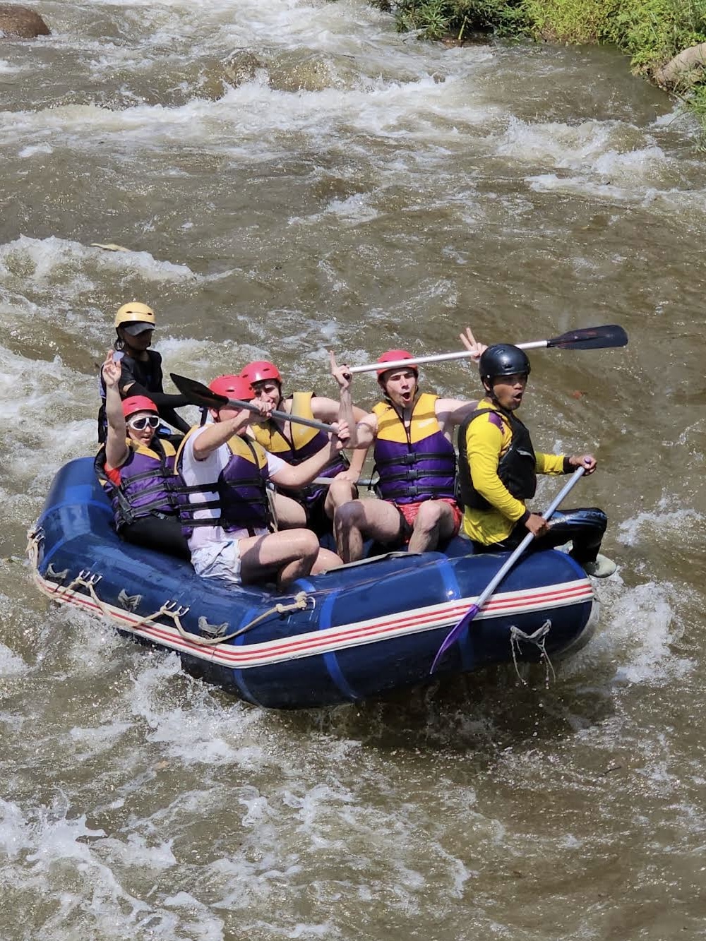 Glory Bamboo & White water rafting