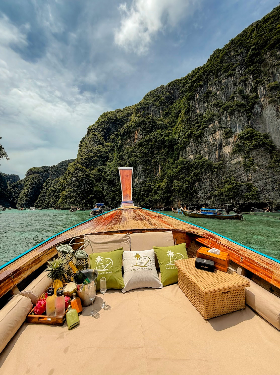 Sightseeing by Luxury Longtail boat with Railay Eco Tour