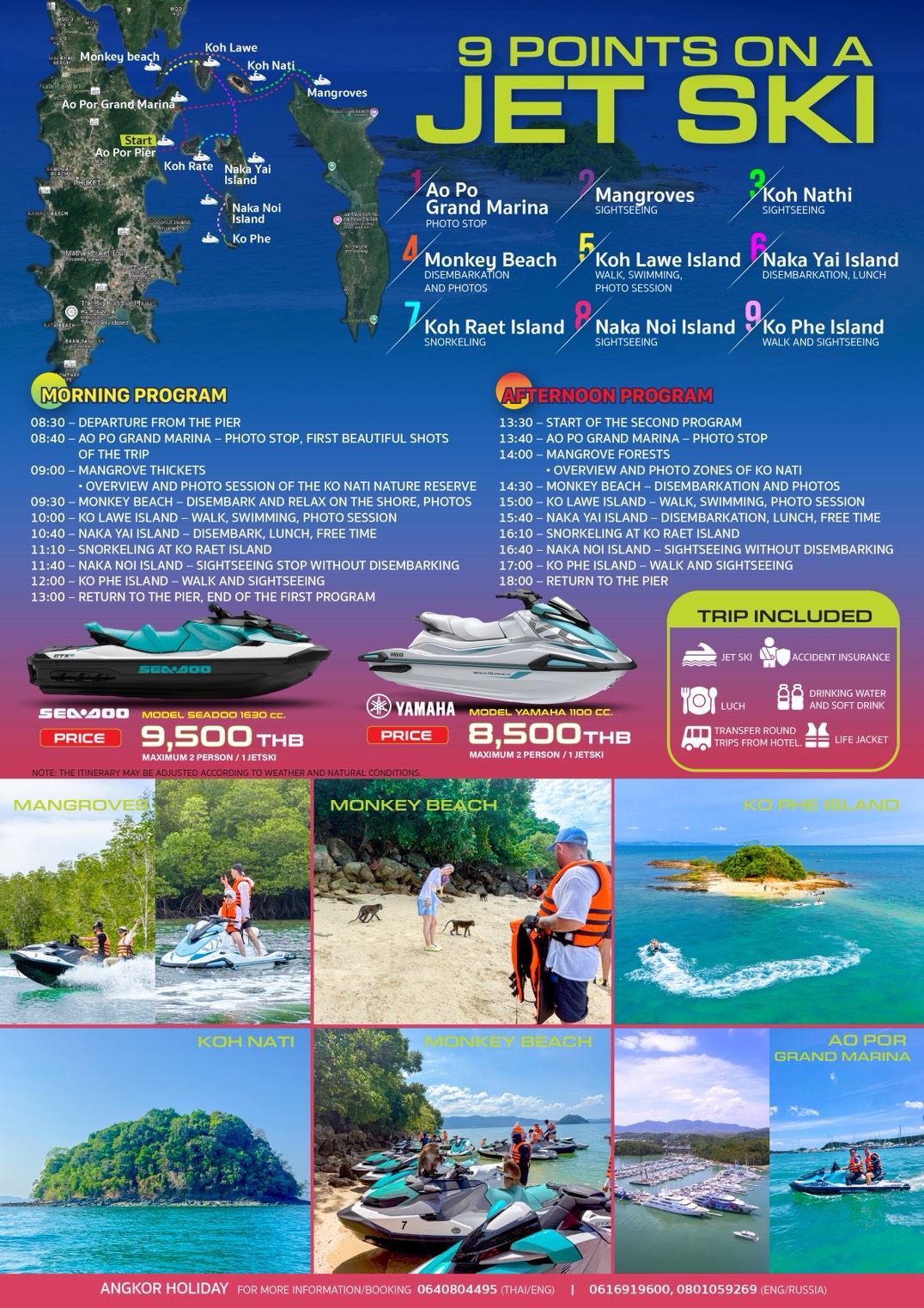 9 Points on a Jet Ski with KHIT Jet Ski Patong