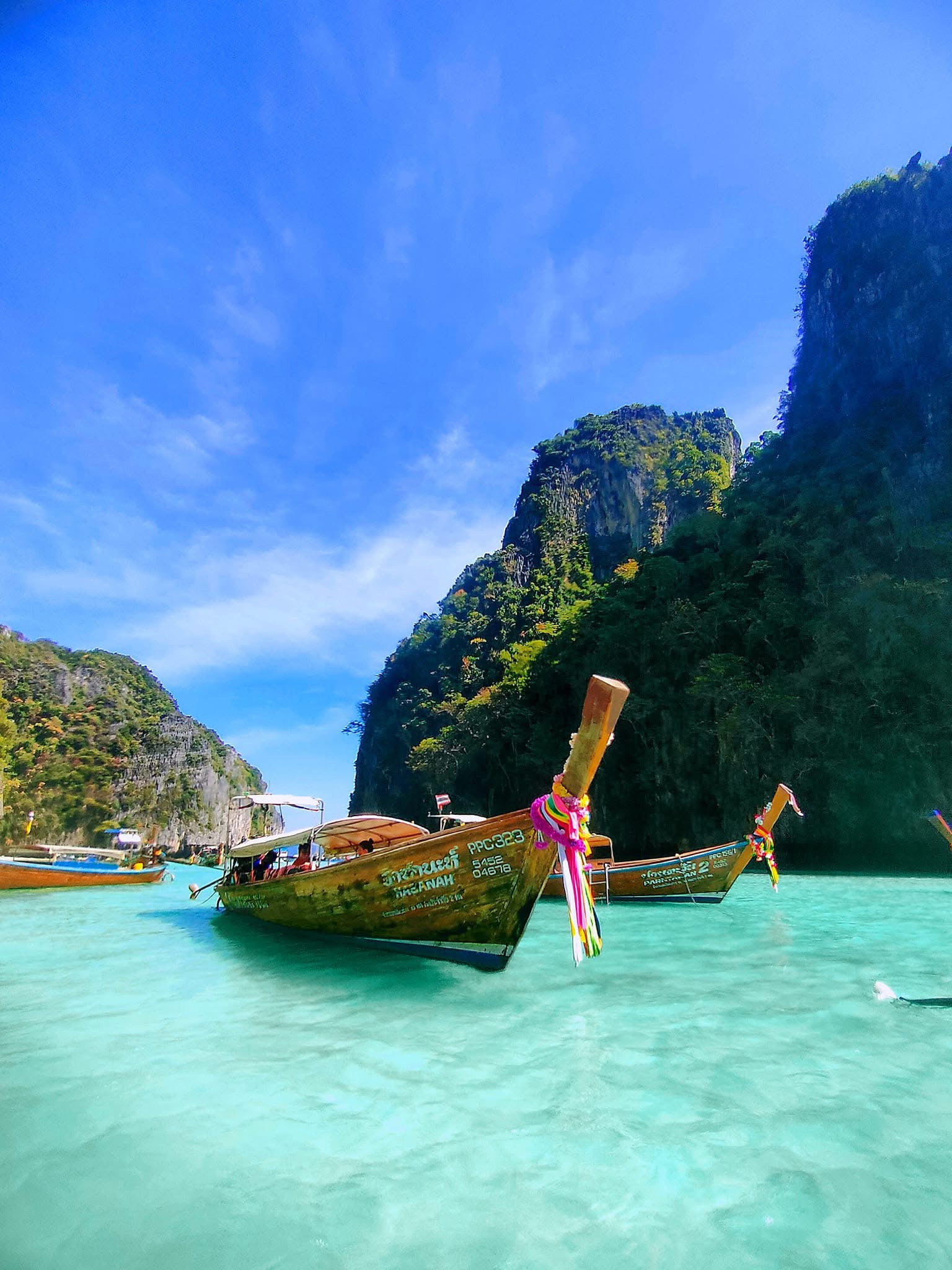 1 Day Phi Phi, Bamboo Island by Local Longtail Boat