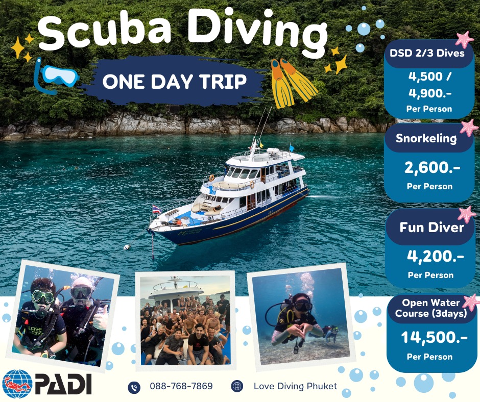 Discover Scuba Diving with Love Diving Phuket