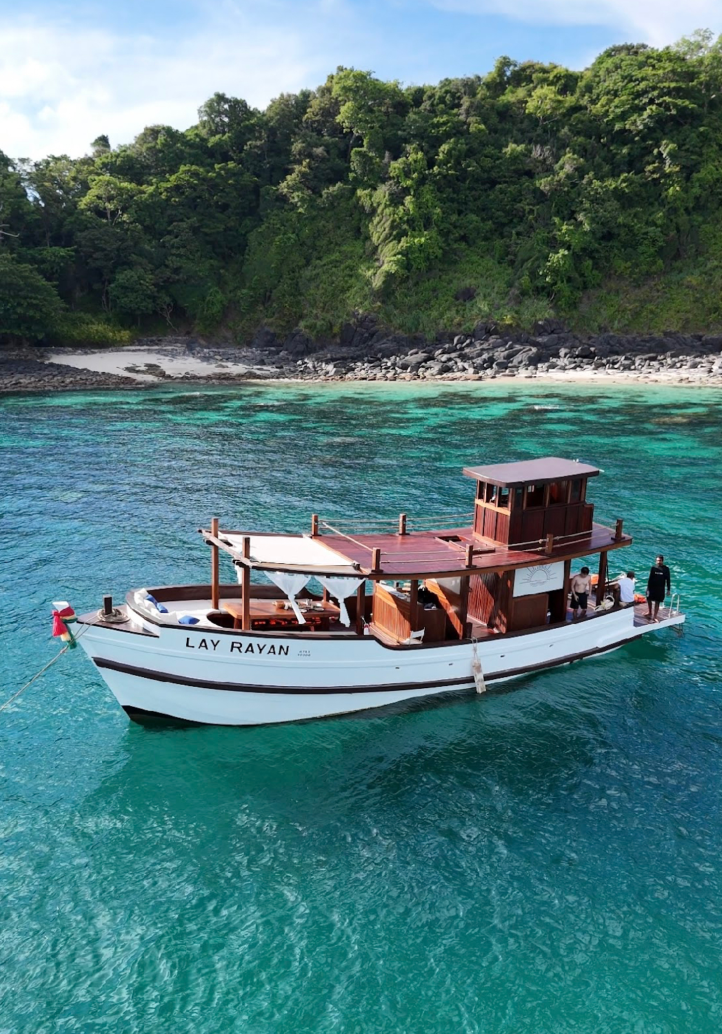Sunshine Trip Half Day by Private Luxury Longtail boat